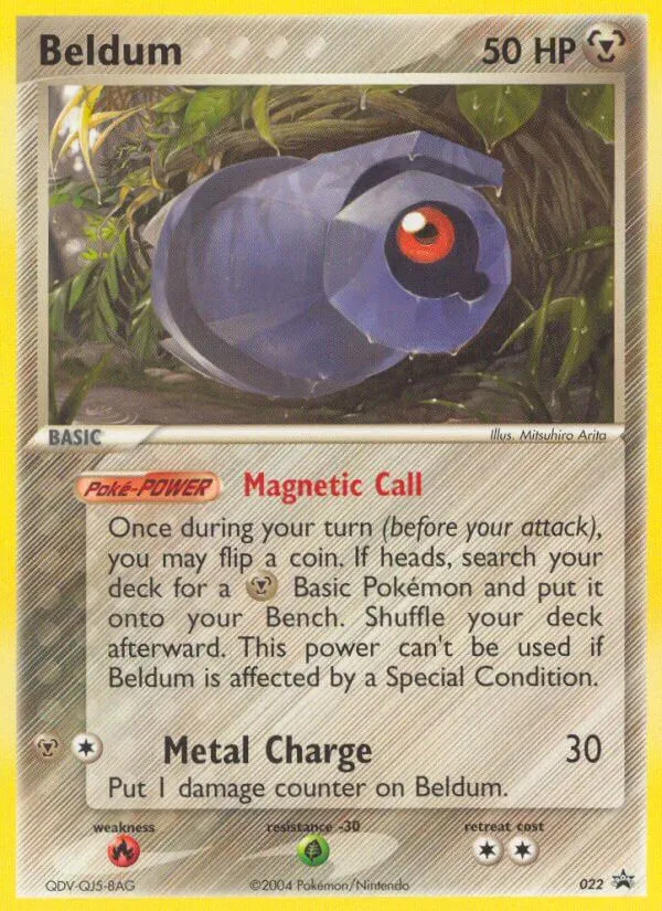 2003 Nintendo Black Star Promos Beldum #22/40 card image