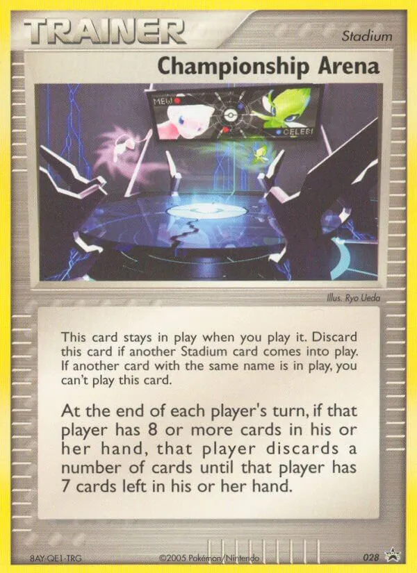 2003 Nintendo Black Star Promos Championship Arena #28/40 card image