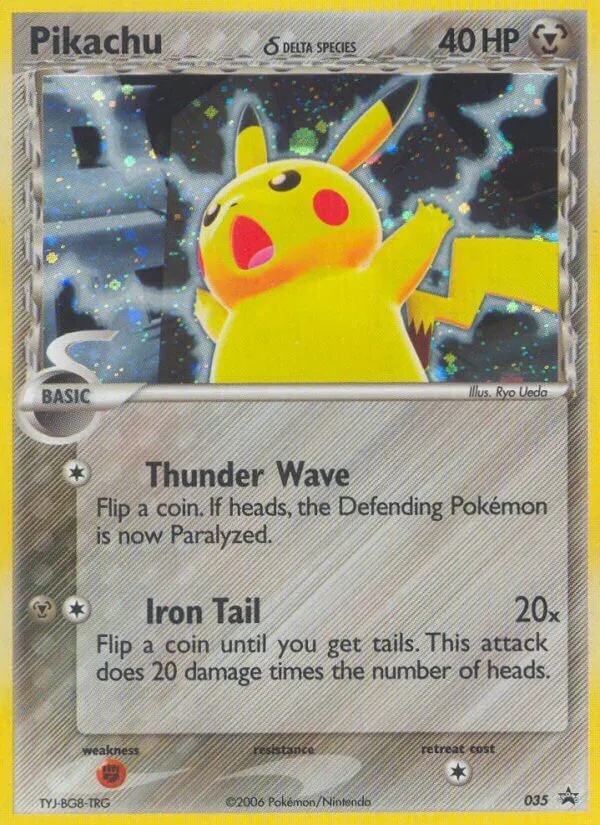 2003 Nintendo Black Star Promos Pikachu #12/40 card image
