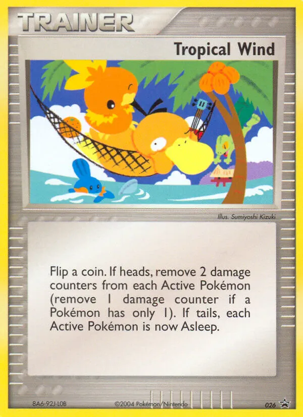 2003 Nintendo Black Star Promos Tropical Wind #26/40 card image