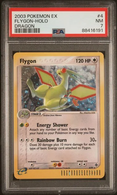 2003 Pokemon Ex Dragon Flygon-Holo #4 card image