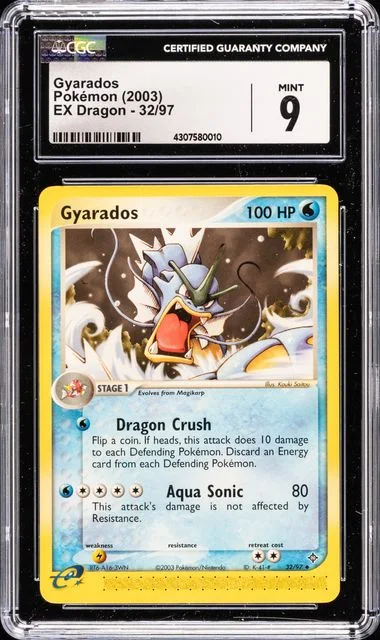 2003 Pokemon Ex Dragon Gyarados #32 card image