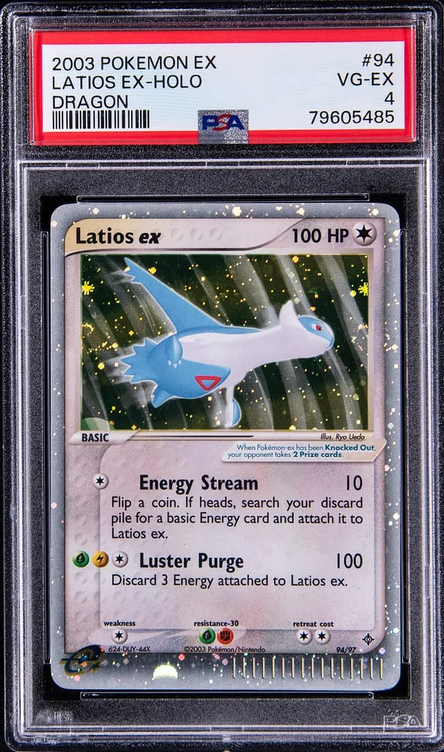 2003 Pokemon Ex Dragon Latios Ex-Holo #94 card image