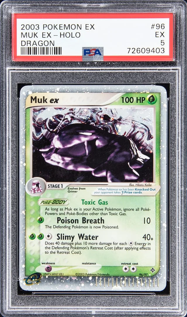 2003 Pokemon EX Holo Muk EX #96 card image