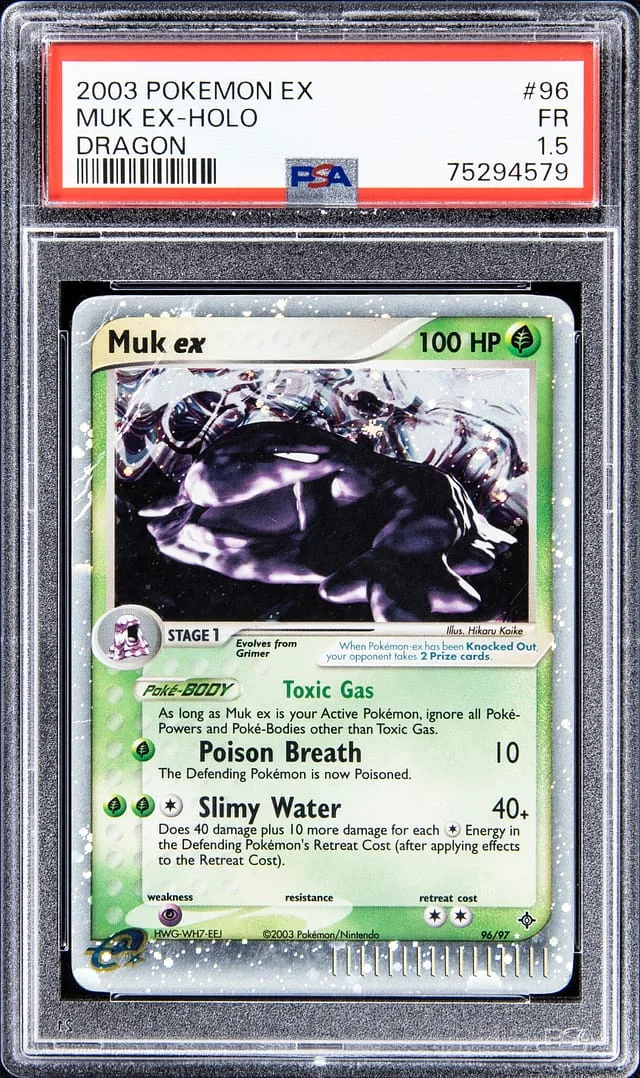 2003 Pokemon EX Holofoil - Dragon Muk EX #96 card image