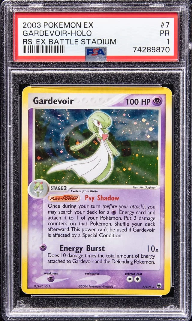 2003 Pokemon EX Holofoil - RS - EX Battle Stadium Gardevior #7 card image