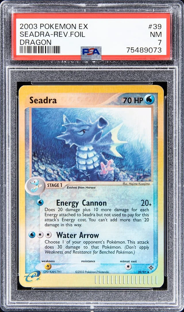 2003 Pokemon EX Reverse Foil - Dragon Seadra #39 card image