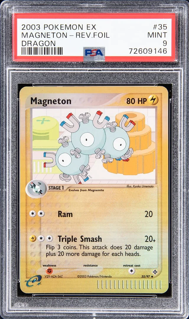 2003 Pokemon EX Reverse Foil Magneton #35 card image
