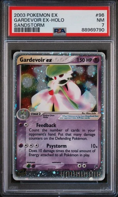 2003 Pokemon Ex Sandstorm Gardevoir Ex-Holo #96 card image