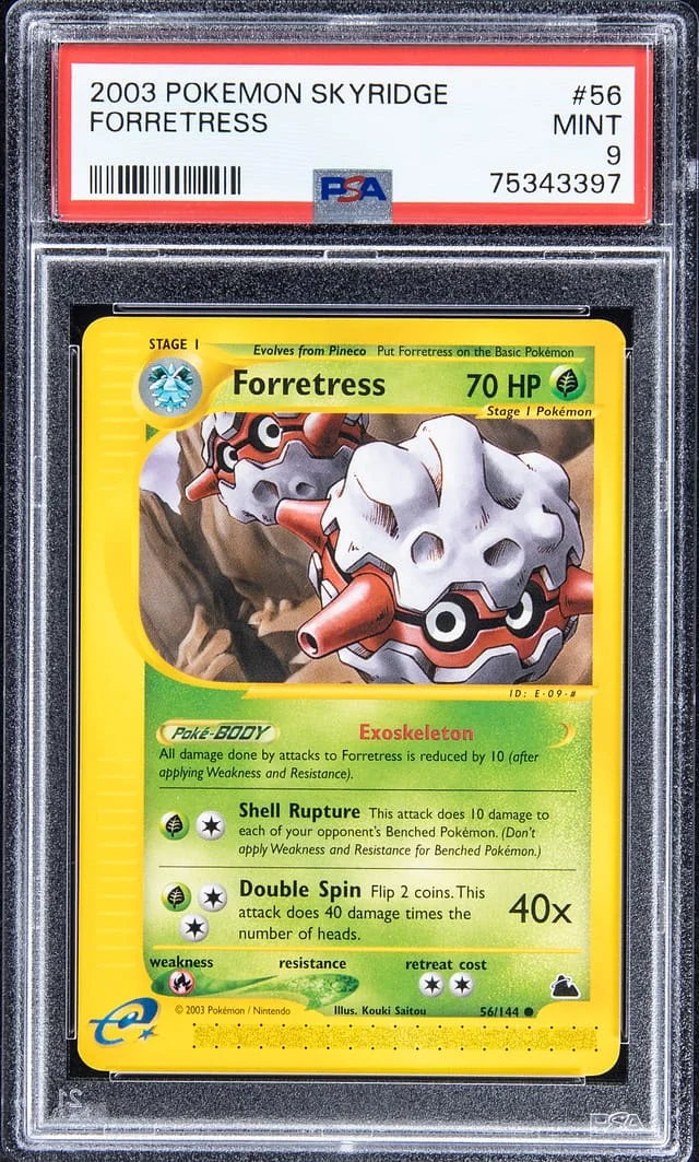 2003 Pokemon Skyridge Forretress #56 card image
