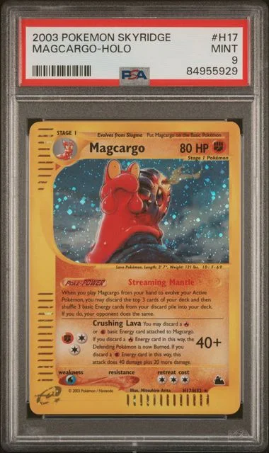 2003 Pokemon Skyridge Magcargo-Holo #H17 card image
