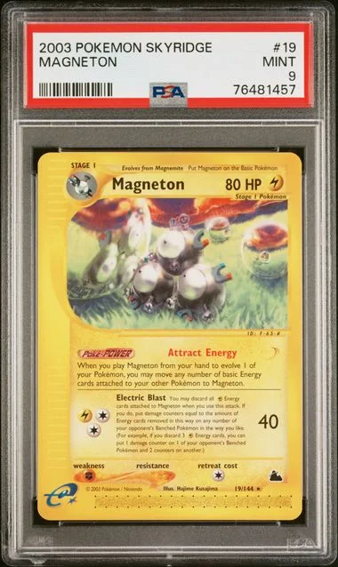 2003 Pokemon Skyridge Magneton #19 card image