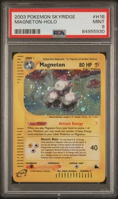 2003 Pokemon Skyridge Magneton-Holo #H18 card image