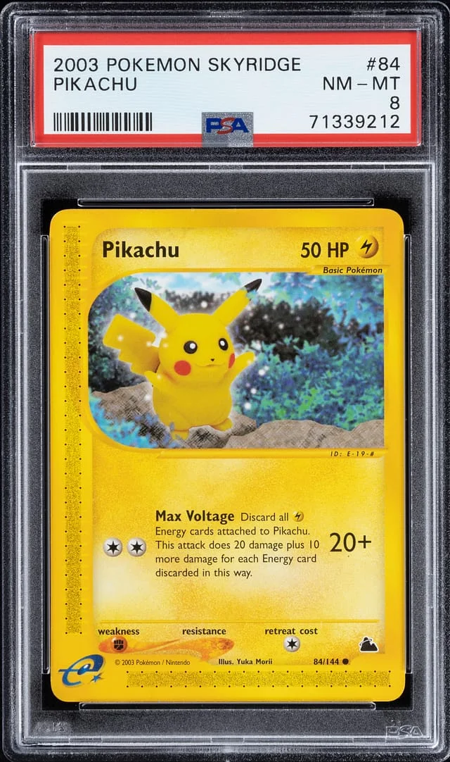 2003 Pokemon Skyridge Pikachu #84 card image