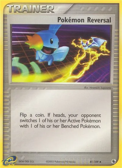 2003 Ruby & Sapphire Pokémon Reversal Uncommon #087/109 Uncommon card image