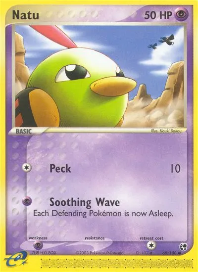 2003 Sandstorm Natu Common #069/100 Common card image