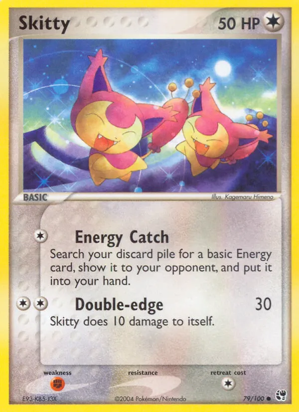 2003 Sandstorm Skitty Common #079/100 Common card image