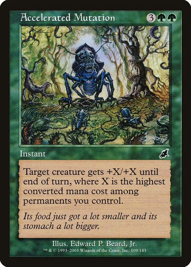 2003 Scourge Accelerated Mutation common #109 unlisted card image