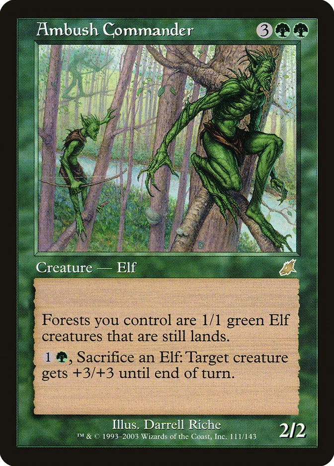 2003 Scourge Ambush Commander rare #111 unlisted card image