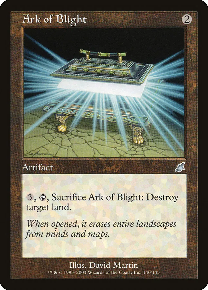 2003 Scourge Ark of Blight uncommon #140 unlisted card image