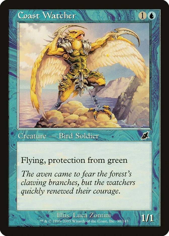 2003 Scourge Coast Watcher common #30 unlisted card image