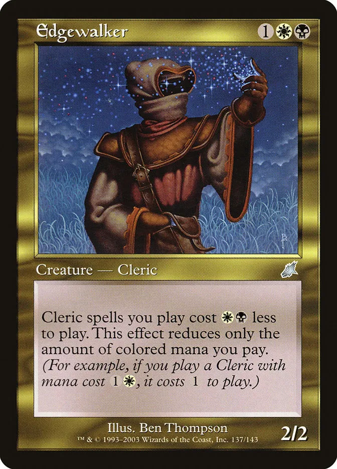 2003 Scourge Edgewalker uncommon #137 unlisted card image