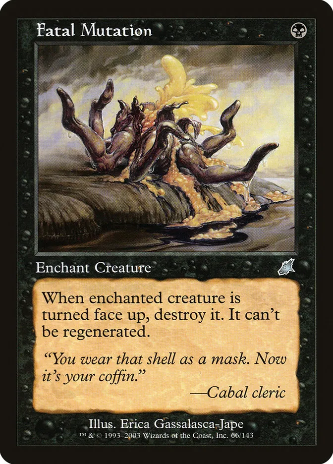 2003 Scourge Fatal Mutation uncommon #66 unlisted card image