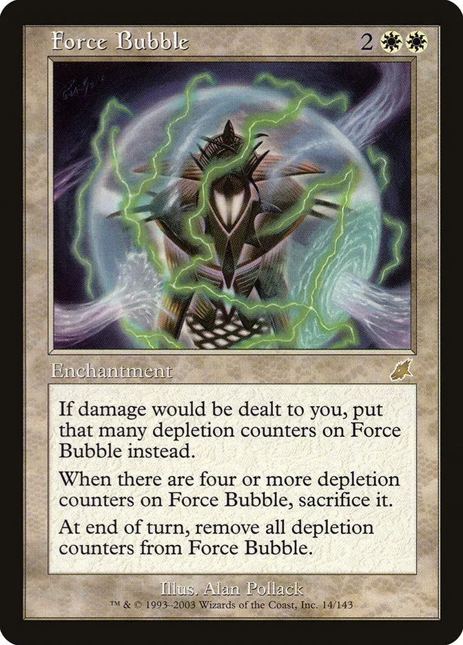 2003 Scourge Force Bubble rare #14 unlisted card image