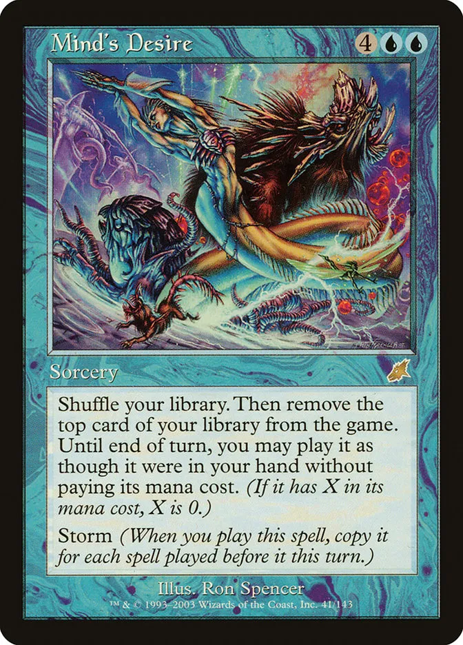 2003 Scourge Mind's Desire rare #41 unlisted card image
