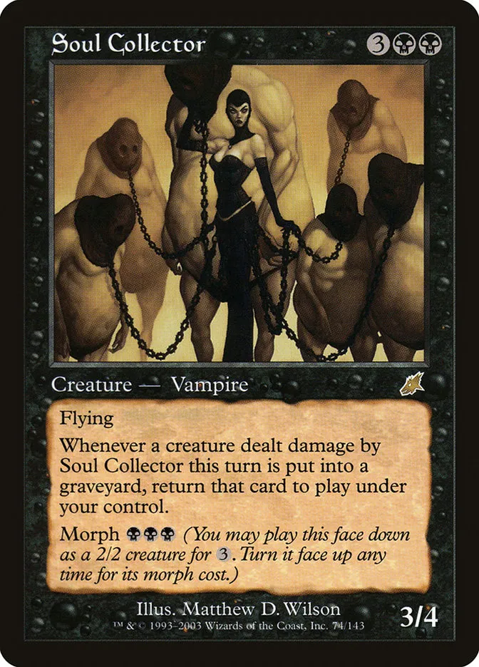 2003 Scourge Soul Collector rare #74 unlisted card image