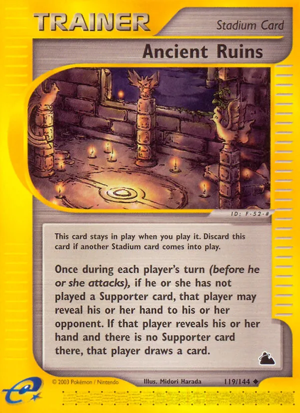2003 Skyridge Ancient Ruins #119/144 Uncommon card image