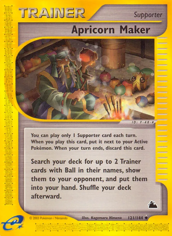 2003 Skyridge Apricorn Maker #121/144 Uncommon card image