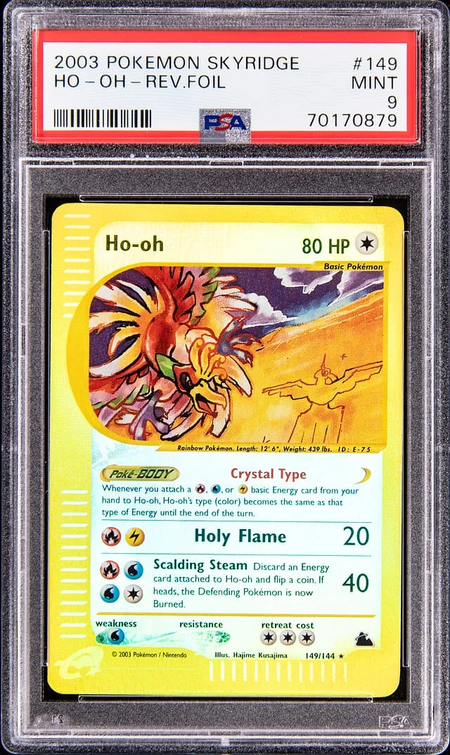 2003 Skyridge Crystal Ho-oh Reverse Foil #149 card image