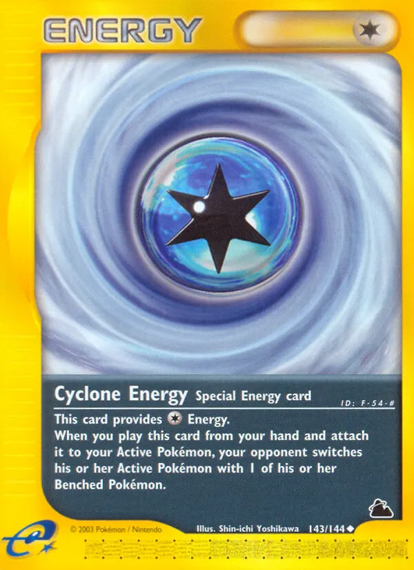 2003 Skyridge Cyclone Energy #143/144 Uncommon card image