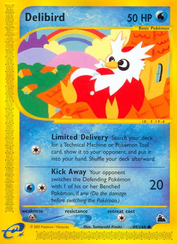 2003 Skyridge Delibird #049/144 Common card image