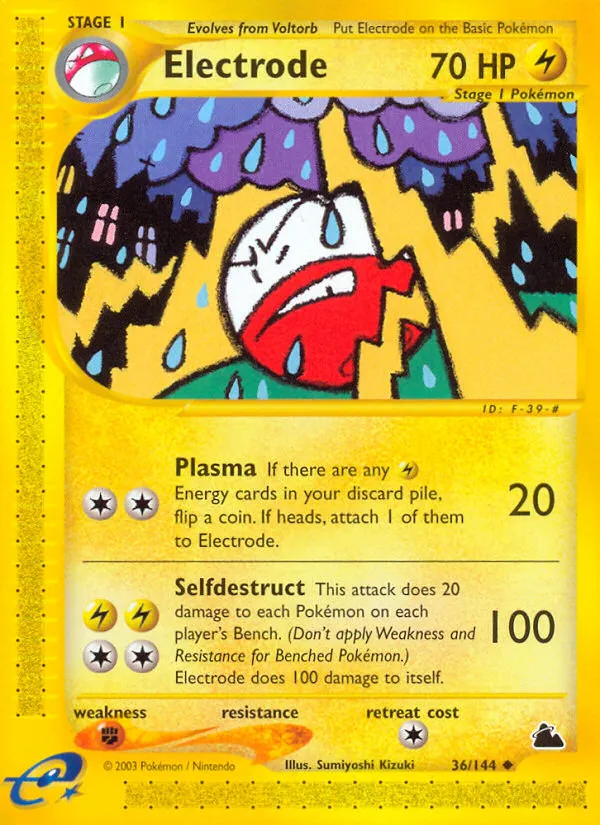 2003 Skyridge Electrode Uncommon #036/144 Uncommon card image