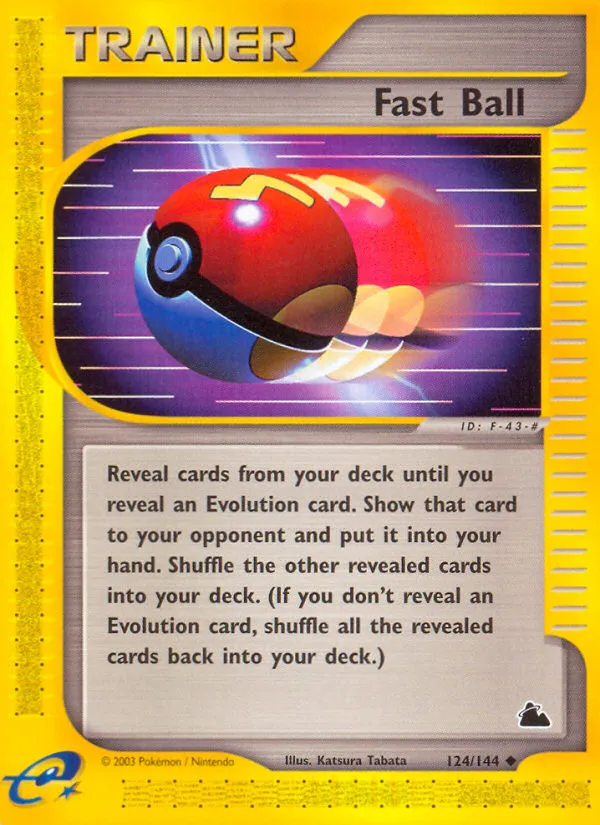 2003 Skyridge Fast Ball #124/144 Uncommon card image