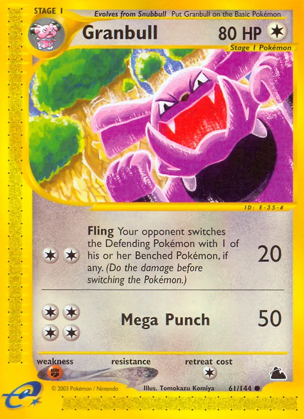 2003 Skyridge Granbull #061/144 Common card image
