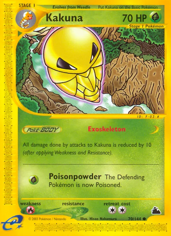 2003 Skyridge Kakuna Common #070/144 Common card image