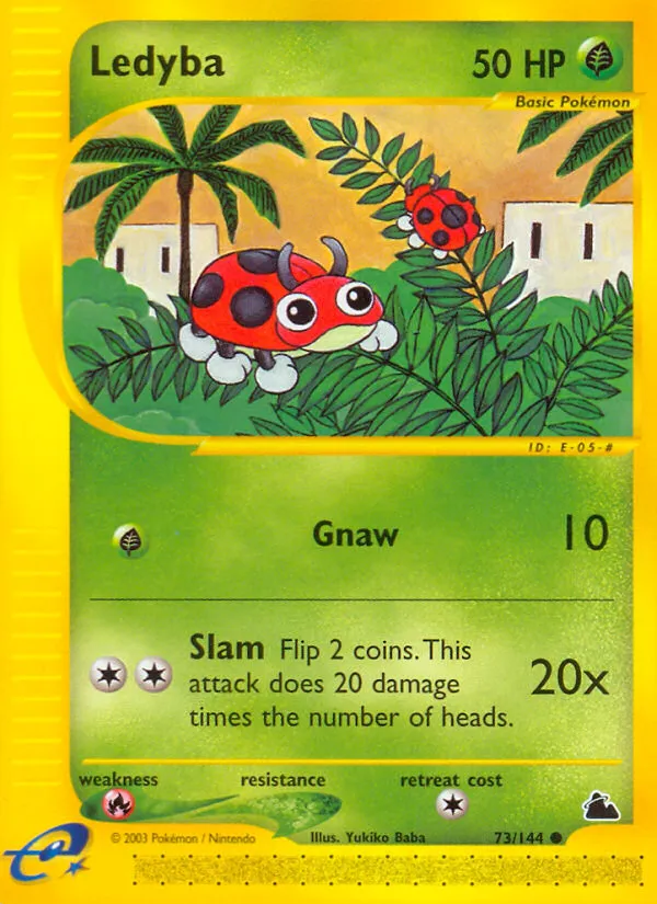 2003 Skyridge Ledyba #073/144 Common card image