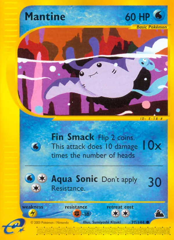 2003 Skyridge Mantine Common #077/144 Common card image