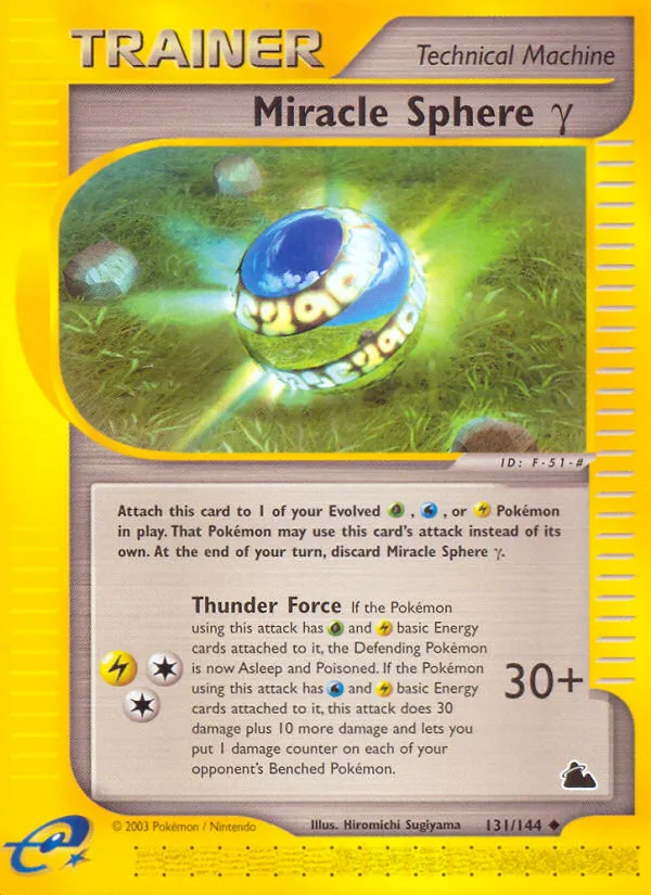 2003 Skyridge Miracle Sphere γ #131/144 Uncommon card image
