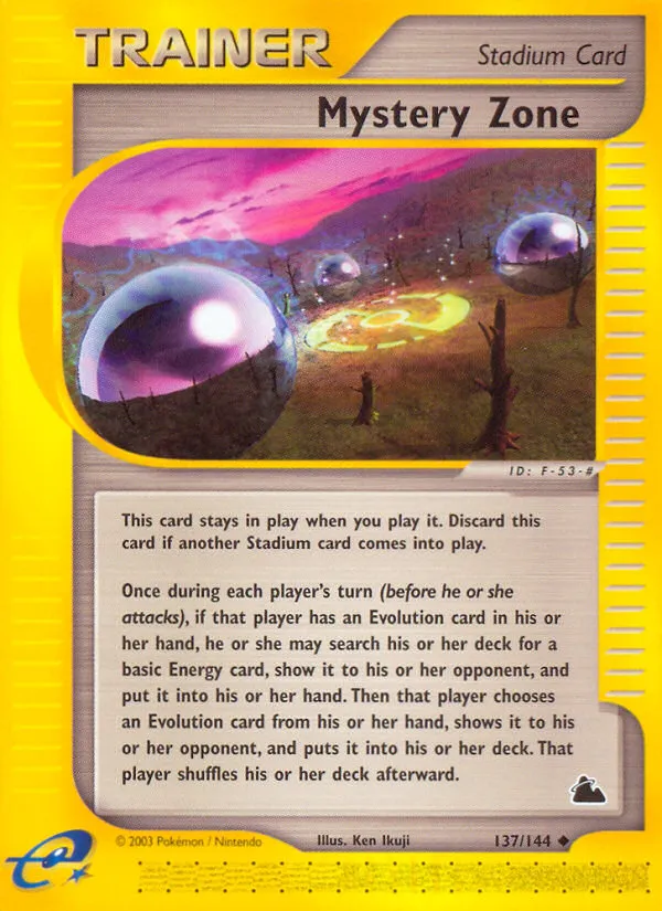 2003 Skyridge Mystery Zone #137/144 Uncommon card image