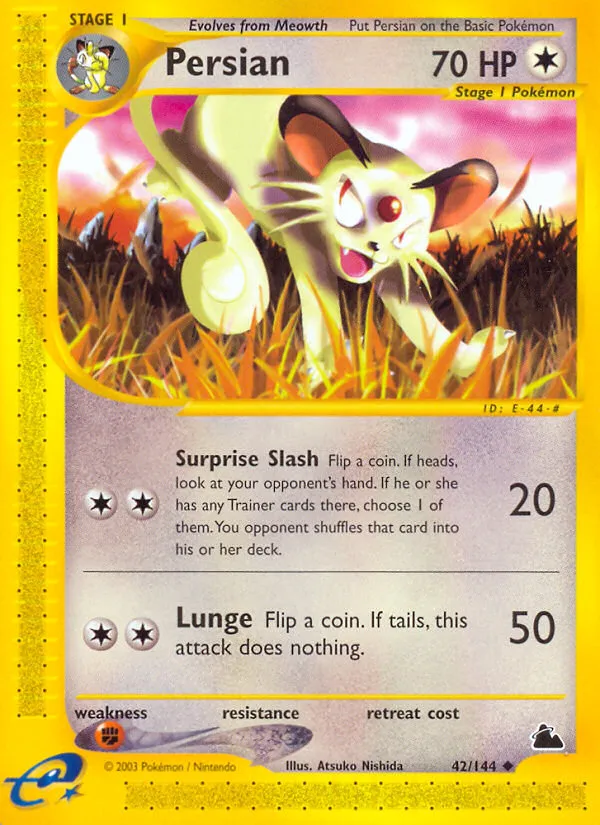 2003 Skyridge Persian #042/144 Uncommon card image