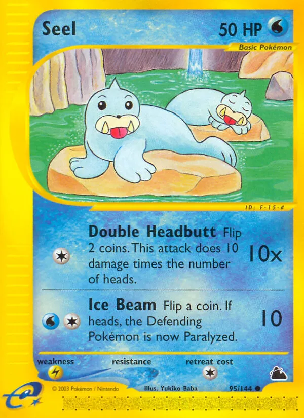 2003 Skyridge Seel #095/144 Common card image