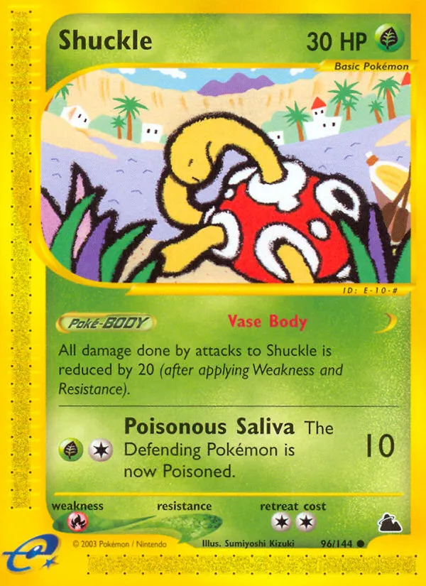 2003 Skyridge Shuckle Common #096/144 Common card image
