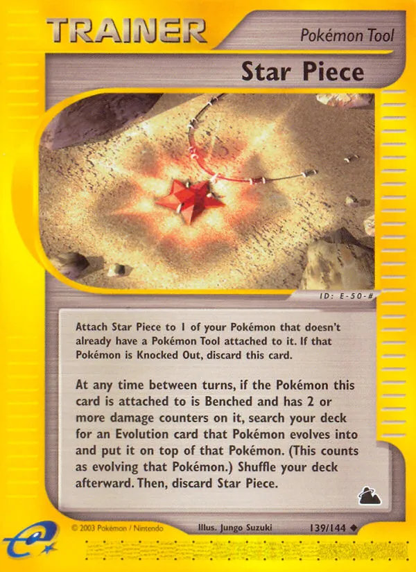 2003 Skyridge Star Piece #139/144 Uncommon card image