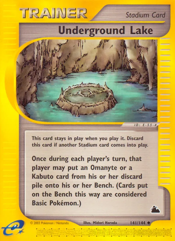 2003 Skyridge Underground Lake #141/144 Uncommon card image