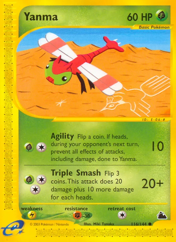 2003 Skyridge Yanma Common #116/144 Common card image