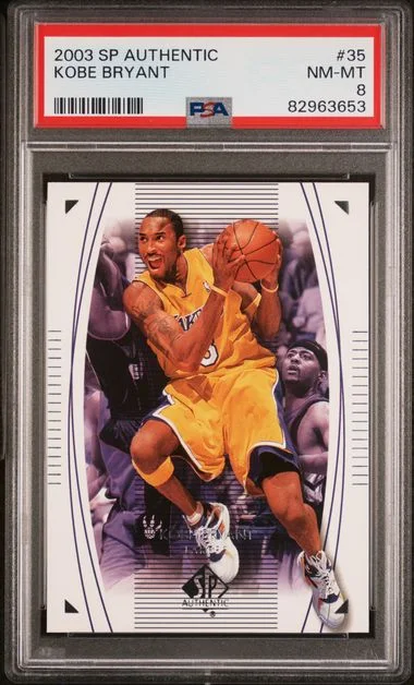 2003 SP Authentic Kobe Bryant #35 card image